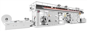 Drukmachine voor plastic folie